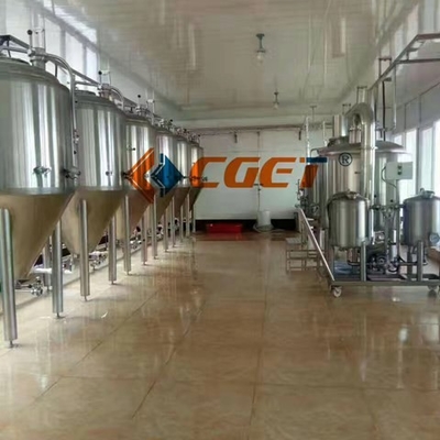 SU304 het Materiaalplc van koper de Kant en klare Microbrewery brouwerij van Controle Anticorrosieve brewpub