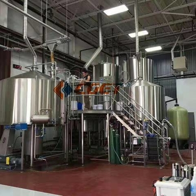 Commerciële Kleinschalige Brouwende Materiaal Brouwende Systemen 10Hl - 30Hl-brouwerij