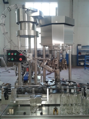Wijn het Vullen Bottelmachine 0,2 Mpa van het Lijnsap - 0,4 Mpa Waterdruk