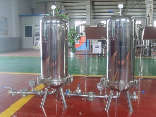 3 kW-van het de Filtratiesysteem van het Biermembraan Kaarstype de Machine van de Diatomeeënaardefilter