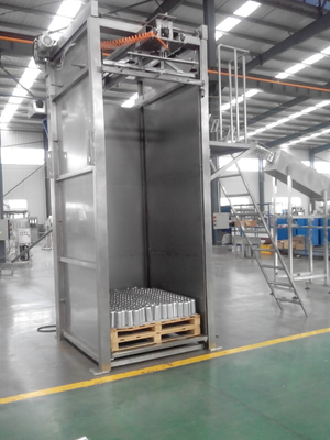 De elektrische Productielijn van de de Faseverpakking van 50Hz 3, Fles kan Depalletizer machinaal bewerken