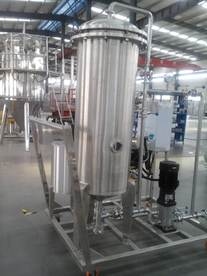 Van de het Voorstel Verpakkende Productielijn van de filterpers van het het Materiaalglas het Flessenvullenmachine