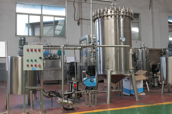 Van de het Voorstel Verpakkende Productielijn van de filterpers van het het Materiaalglas het Flessenvullenmachine