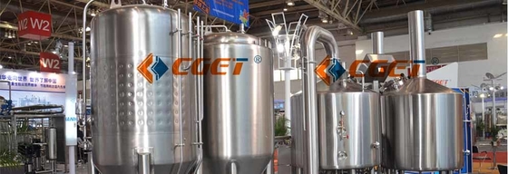 De Ambacht van SUS 304 Het Brouwende Systeem van het Bierbrouwenmateriaal 1000L met ISO-Gediplomeerd Ce