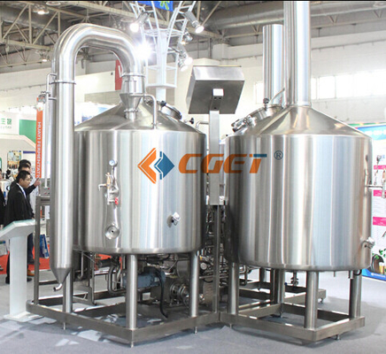 De Ambacht van SUS 304 Het Brouwende Systeem van het Bierbrouwenmateriaal 1000L met ISO-Gediplomeerd Ce