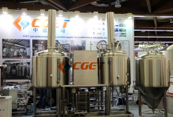 De Ambacht van SUS 304 Het Brouwende Systeem van het Bierbrouwenmateriaal 1000L met ISO-Gediplomeerd Ce