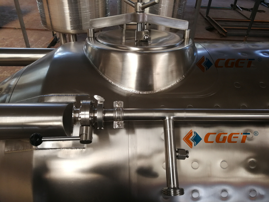 De Ambacht van SUS 304 Het Brouwende Systeem van het Bierbrouwenmateriaal 1000L met ISO-Gediplomeerd Ce