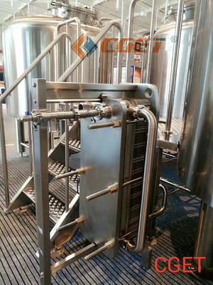 De Ambacht van SUS 304 Het Brouwende Systeem van het Bierbrouwenmateriaal 2000L met ISO-Gediplomeerd Ce