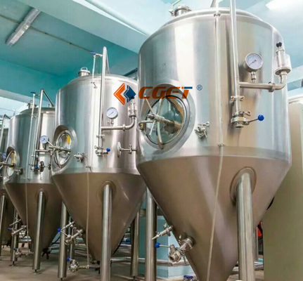 De Ambacht van SUS 304 Het Brouwende Systeem van het Bierbrouwenmateriaal 2000L met ISO-Gediplomeerd Ce