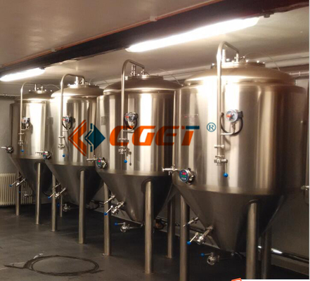 De Ambacht van SUS 304 Het Brouwende Systeem van het Bierbrouwenmateriaal 2000L met ISO-Gediplomeerd Ce