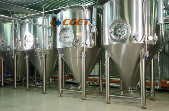 De Ambacht van SUS 304 Het Brouwende Systeem van het Bierbrouwenmateriaal 2000L met ISO-Gediplomeerd Ce