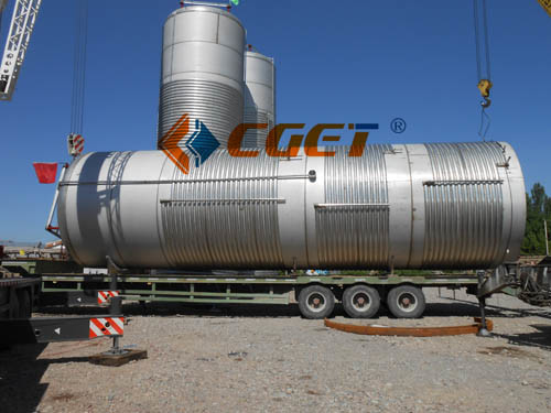 Verticale Beklede Kegel het Biergister CGET100 000L van de Gistingstank