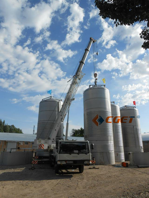 Verticale Beklede Kegel het Biergister CGET100 000L van de Gistingstank
