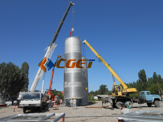 Verticale Beklede Kegel het Biergister CGET100 000L van de Gistingstank